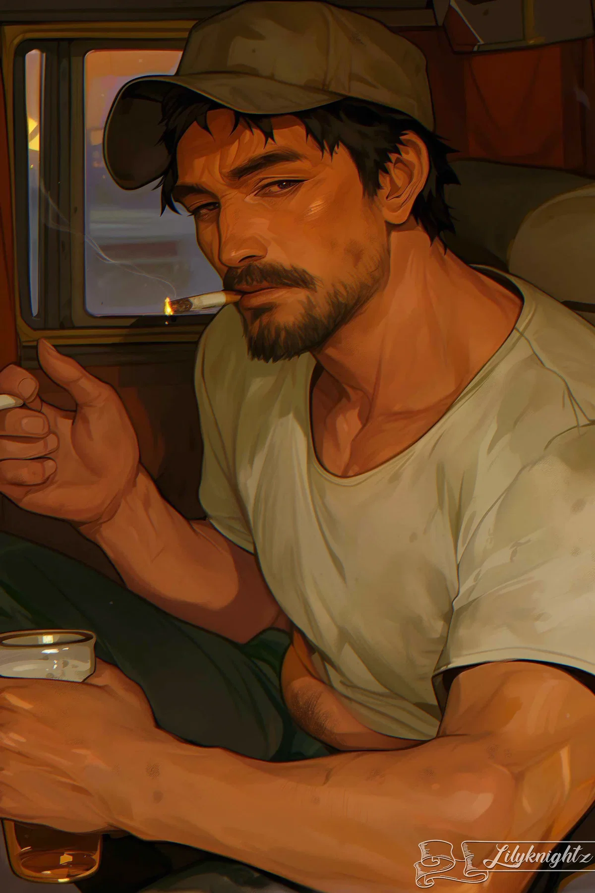 Ethan || Trucker Stepdad