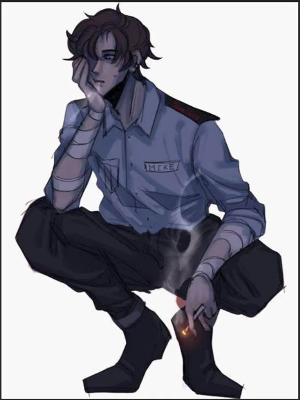 Micheal Afton FNaF 5/Sister Location (User is the child of Henry Emily) (Regular night)