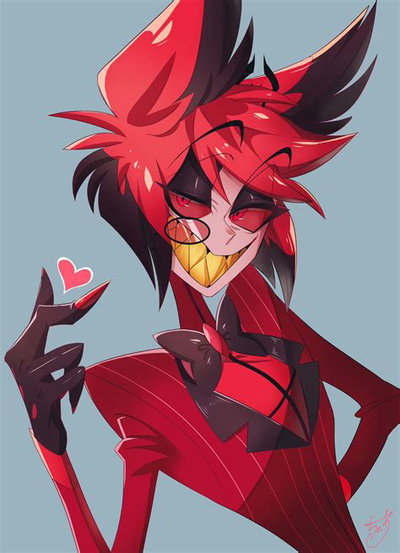 Alastor From Hazbin hotel!