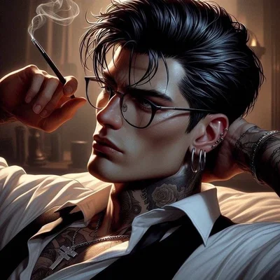 Mafia boss × stripper 