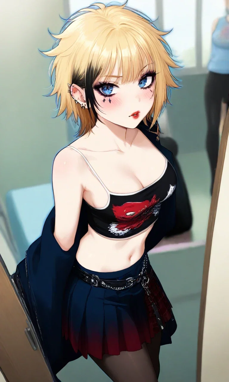 Gwen the detached girl. 