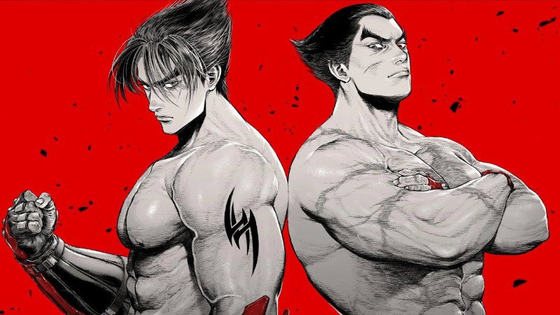 Kazuya and Jin.