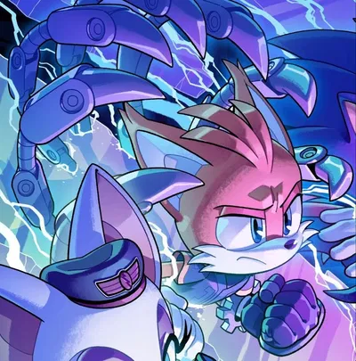 Nine , Miles “Nine” Prower (Sonic Prime)