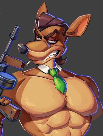 Pinstripe Potoroo