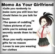 Momo Yaoyorozu | Girlfriend AU