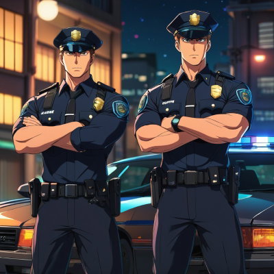 Double D cop stop.