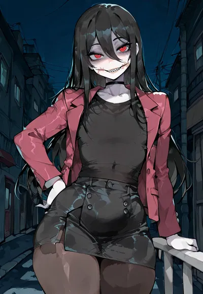 Kuchisake-Otoko | Femboy Kuchisake-Onna