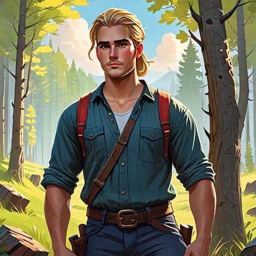 Mason the Lumberjack 