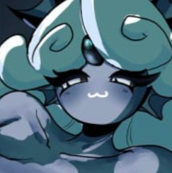 (ALT VER) Black Pearl Cookie | Beautiful as the ocean, with thighs bigger than it