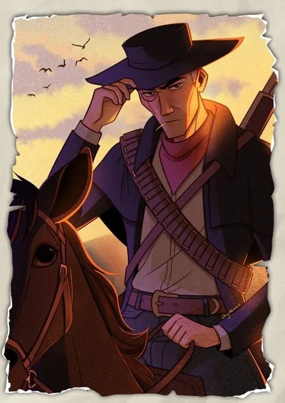 Cowboy AU!Crosshair 