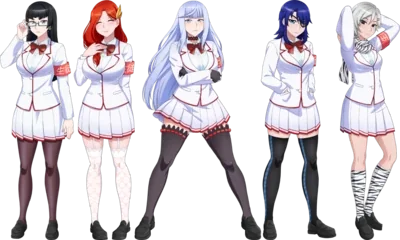 Yandere Sim girls (They all like you!)