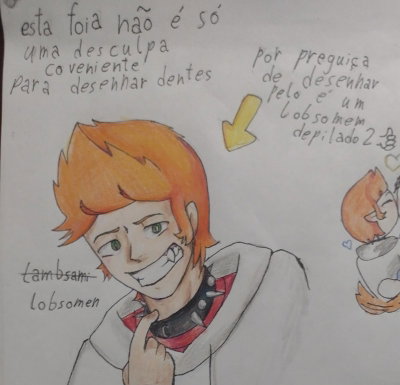 Davi fantasminha laranja 