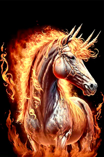 Falkor     || The Fire Horse Of Incanta ||