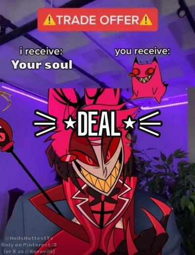 Alastor+Alastor cat - Hazbin Hotel