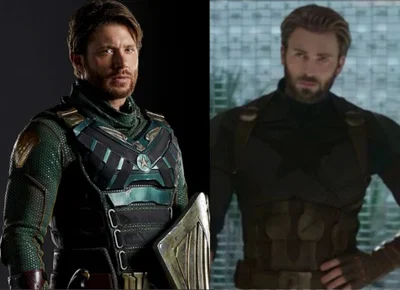 Soldier Boy and Captain America