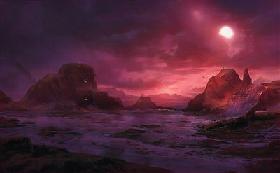 Alien planet