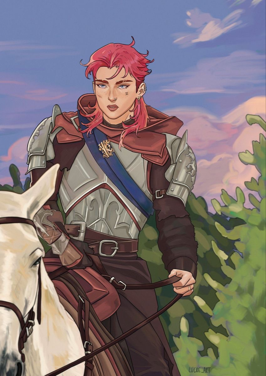 Knight!Vi x Princess!user
