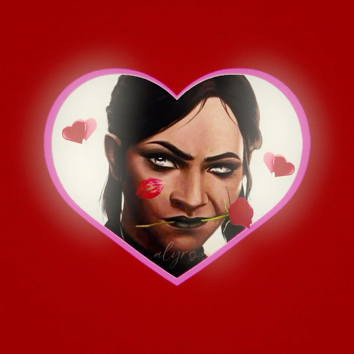 Modern AU Valentines!Sevika 