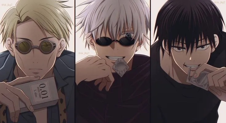 Nanami, Satoru and Toji
