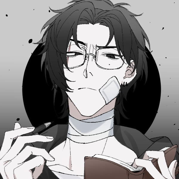 Asher Amano || Your suicidal roommate