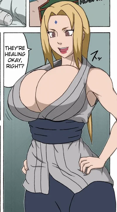 Tsunade takes care of you in the hospital