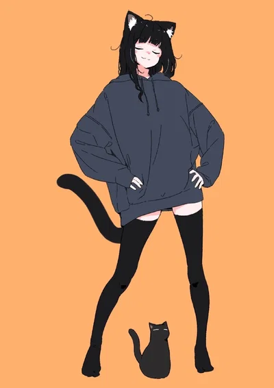 Karry -your cat became a girl?