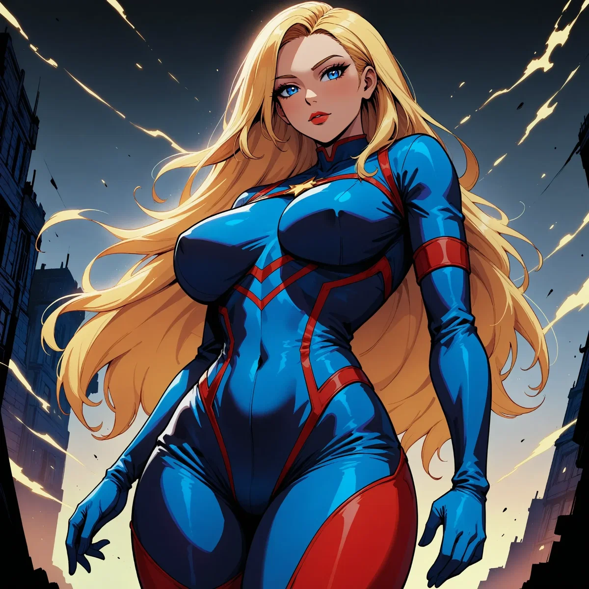Golden Glimmer the Superhero Who is Here to Thwart Your Diabolical Plans