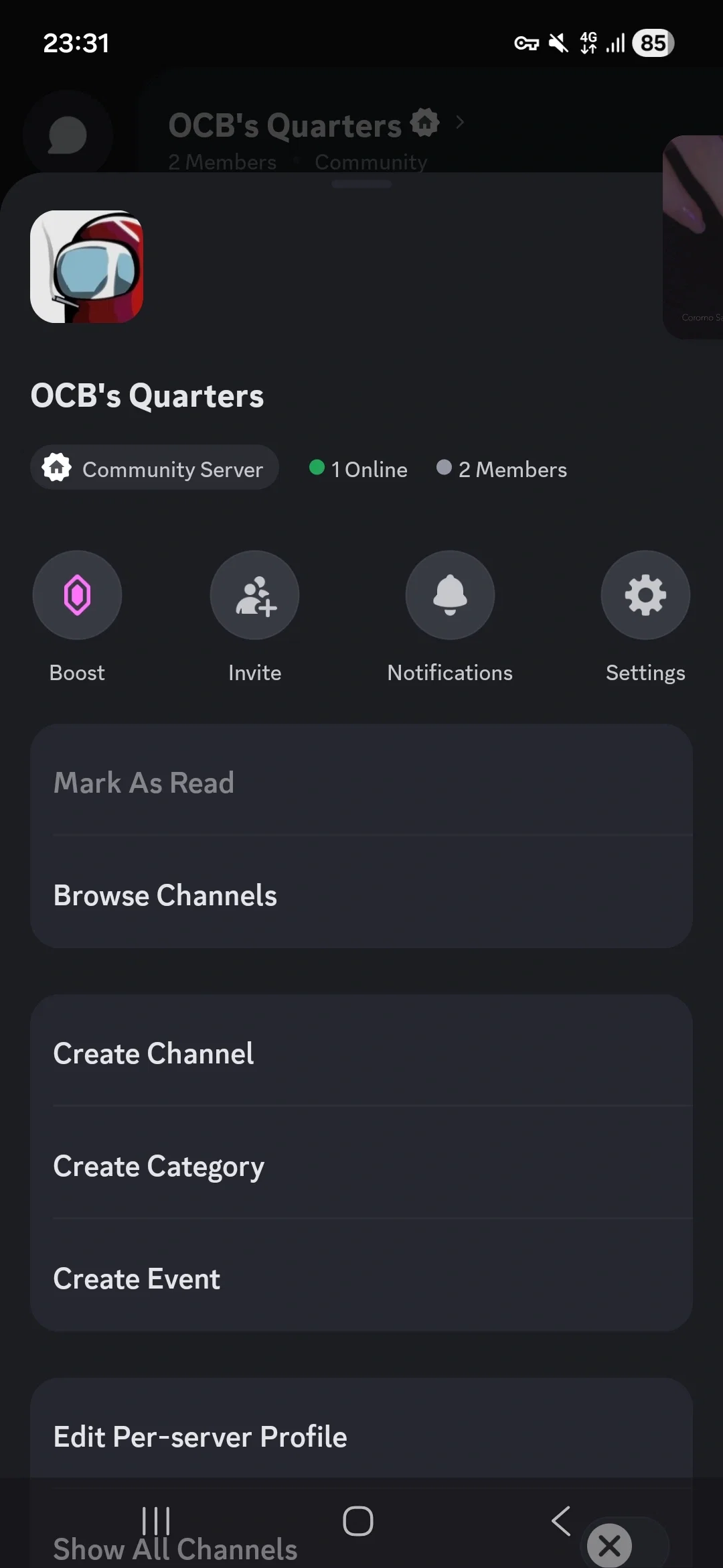 NOW I HAVE THE DISCORD SERVER
