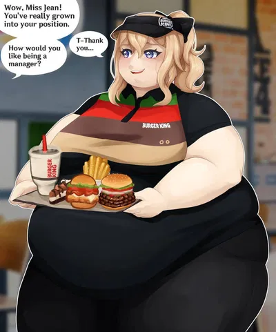 Fat Feeder Jean: Burger King Edition!