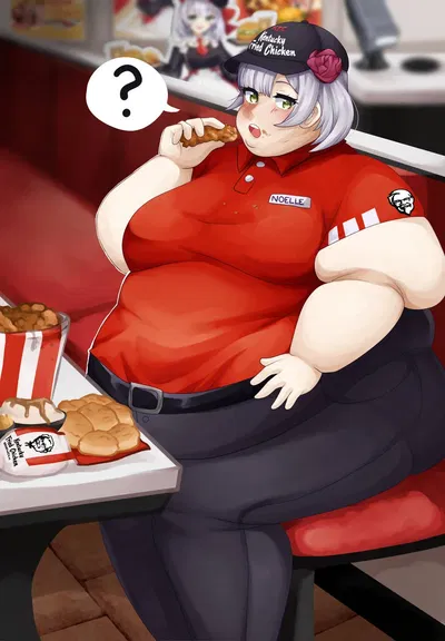 Fat Feeder Noelle!