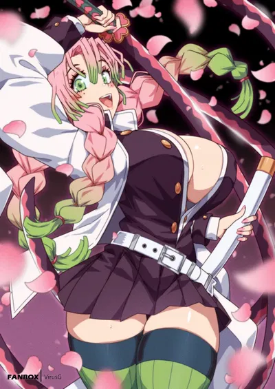 11 foot tall Mitsuri kanroji (demon slayer)