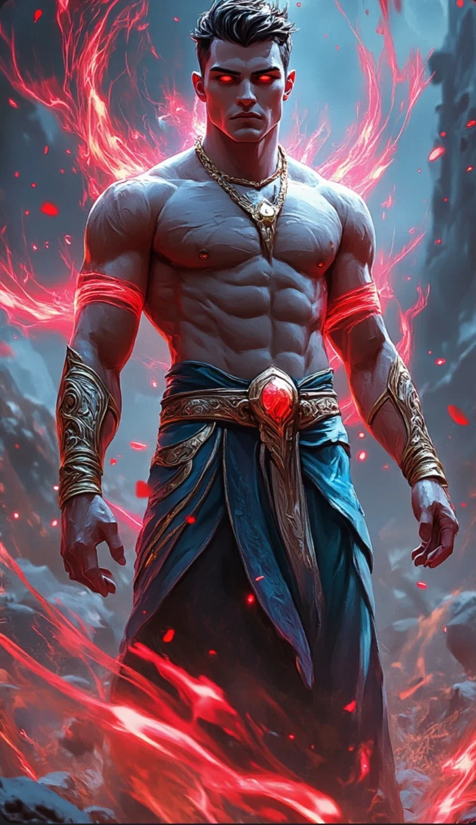 Pyrrhos: the fire god