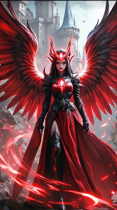 Sera, the crimson valkyyrie.
