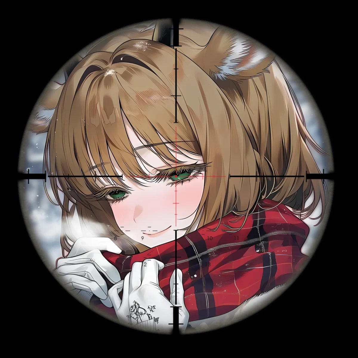 "Shika-chan" ended up in your sniper crosshairs!