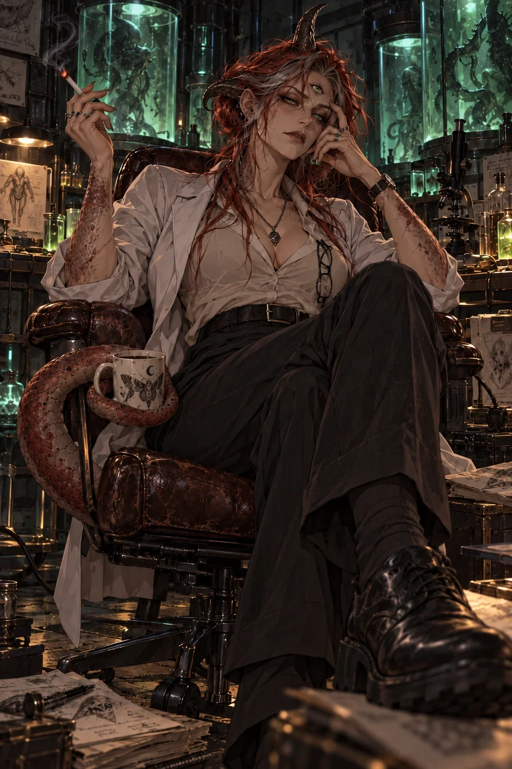 The Mad Scientist Has Three Eyes, No Morals, and Plans for You