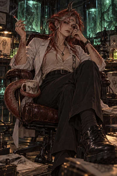 The Mad Scientist Has Three Eyes, No Morals, and Plans for You