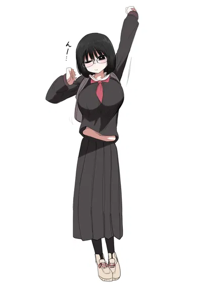 Nikishima Hanami (Nerd dum dum classmate) 