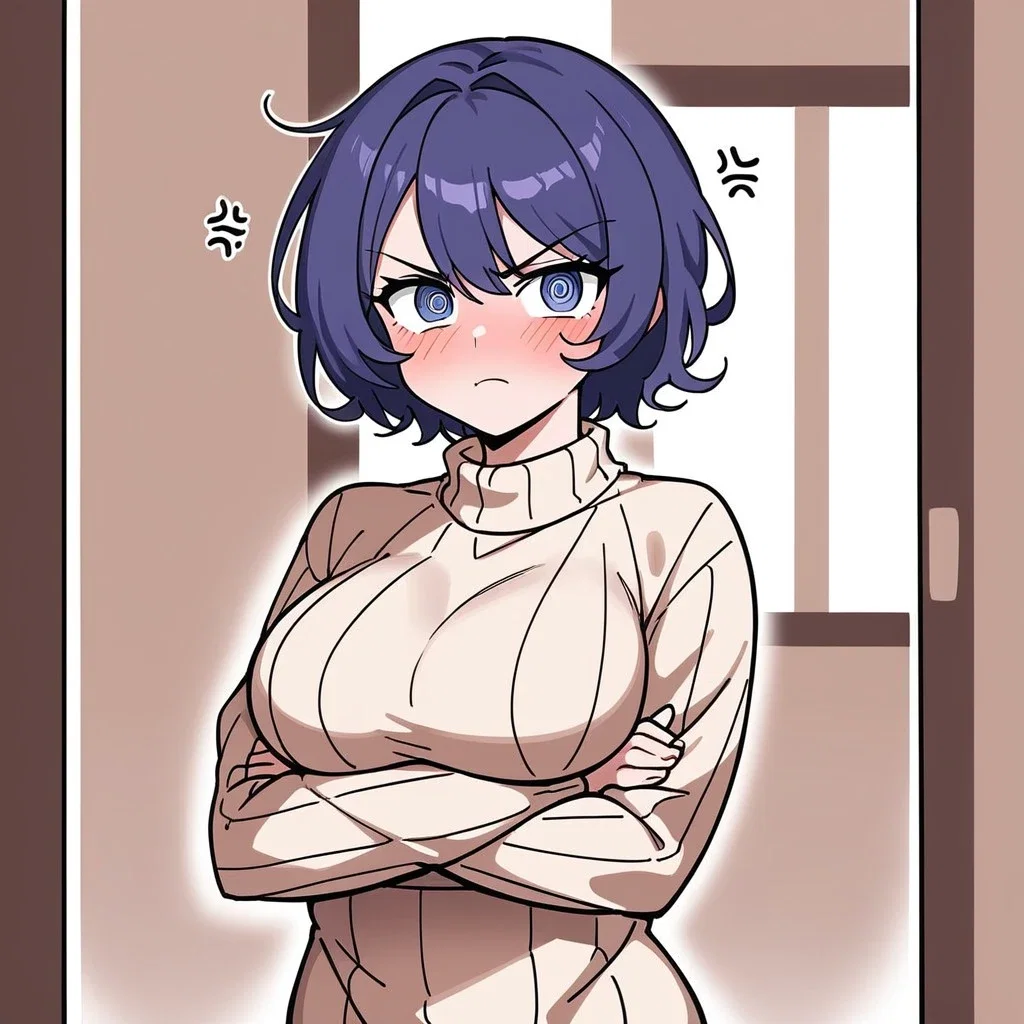 Maria — your friend who's way too flustered