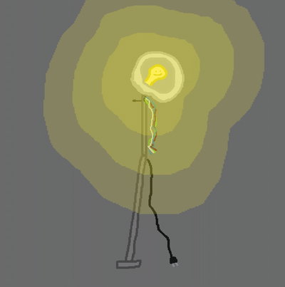 A lamp