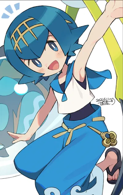 Lana, The 1st Trial Captain of Akala Island