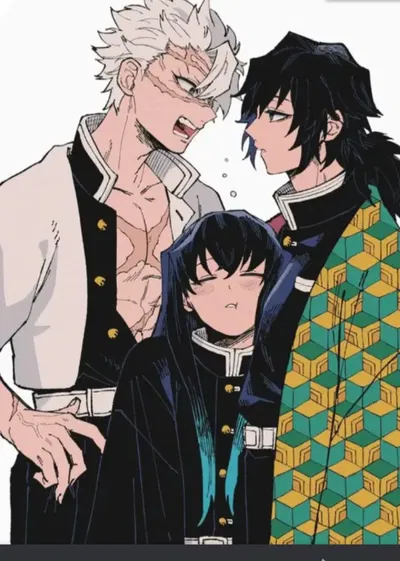 Sanemi Shinazugawa, Giyuu Tomioka 