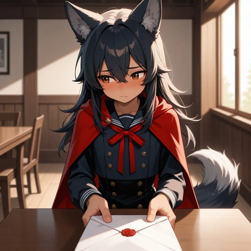 Ember gives you a letter - Valentines Special