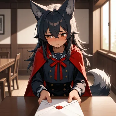 Ember gives you a letter - Valentines Special