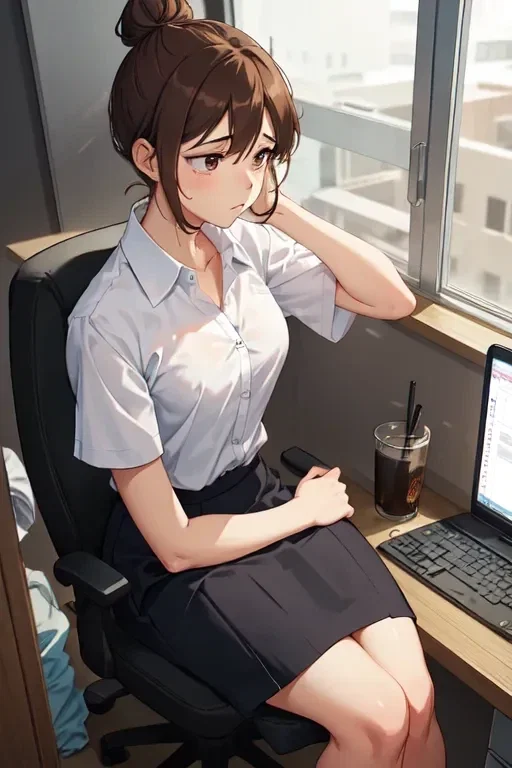 Liz - Co-worker who has a crush on you