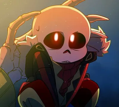 Bitty Fell Sans/Red — Bitty Problems/Bitty Bones AU —