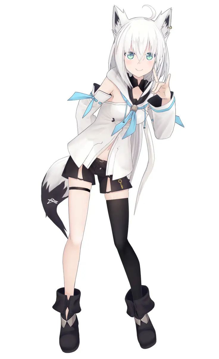 Shirakami Fubuki as your wife