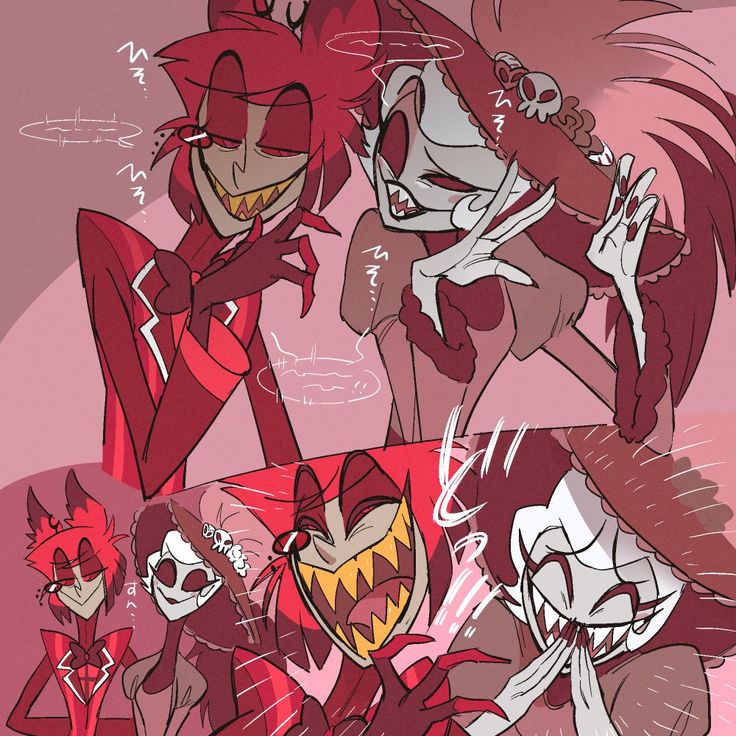 Alastor and Rosie || Your two best friends.
