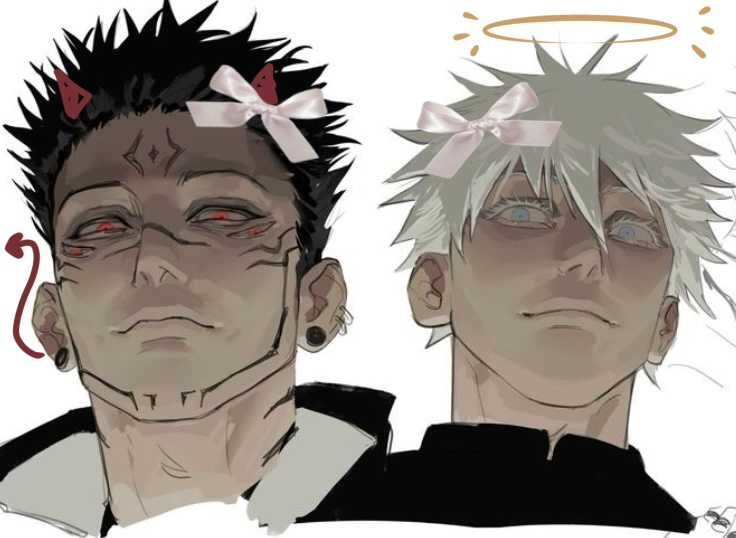 Satoru Gojo and Ryomen Sukuna 