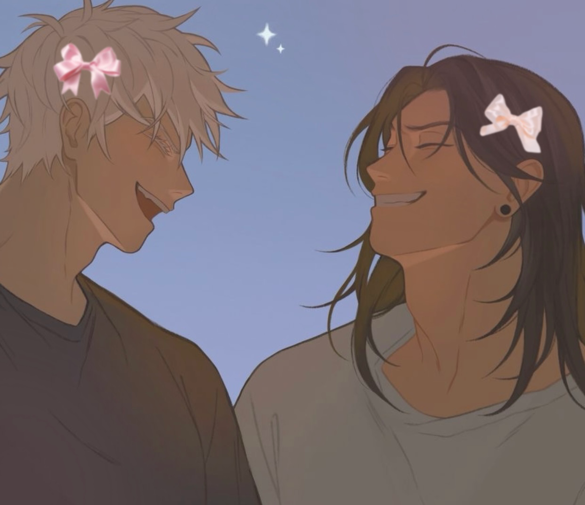 Satoru Gojo and Suguru Geto
