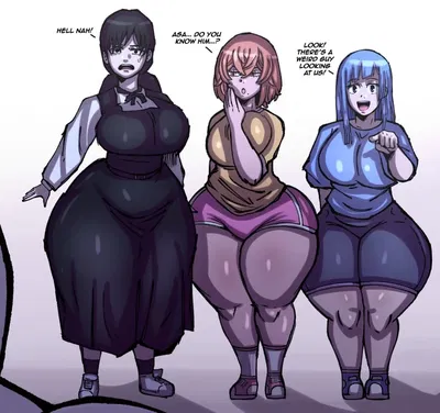 Hinata, Asa and Miwa (Theodyss)